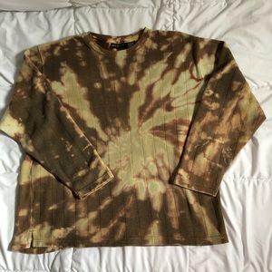 Bleach tye dye sweatshirt